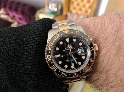 rolex gmt master ii two tone blue|Rolex two tone price.